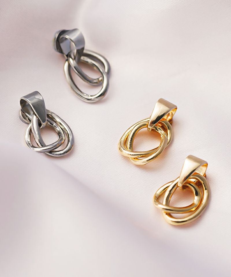 小ぶりメタルダブルフープ | Leange WEB SHOP