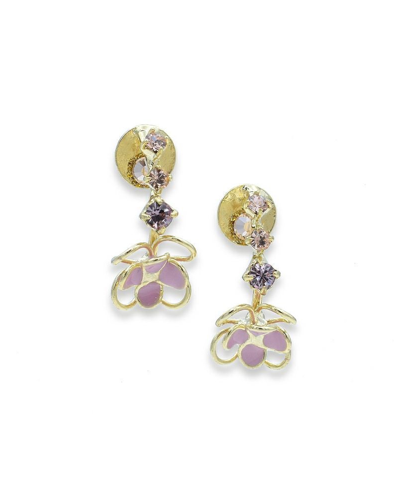 パステルフラワーのピアス風 | Leange WEB SHOP