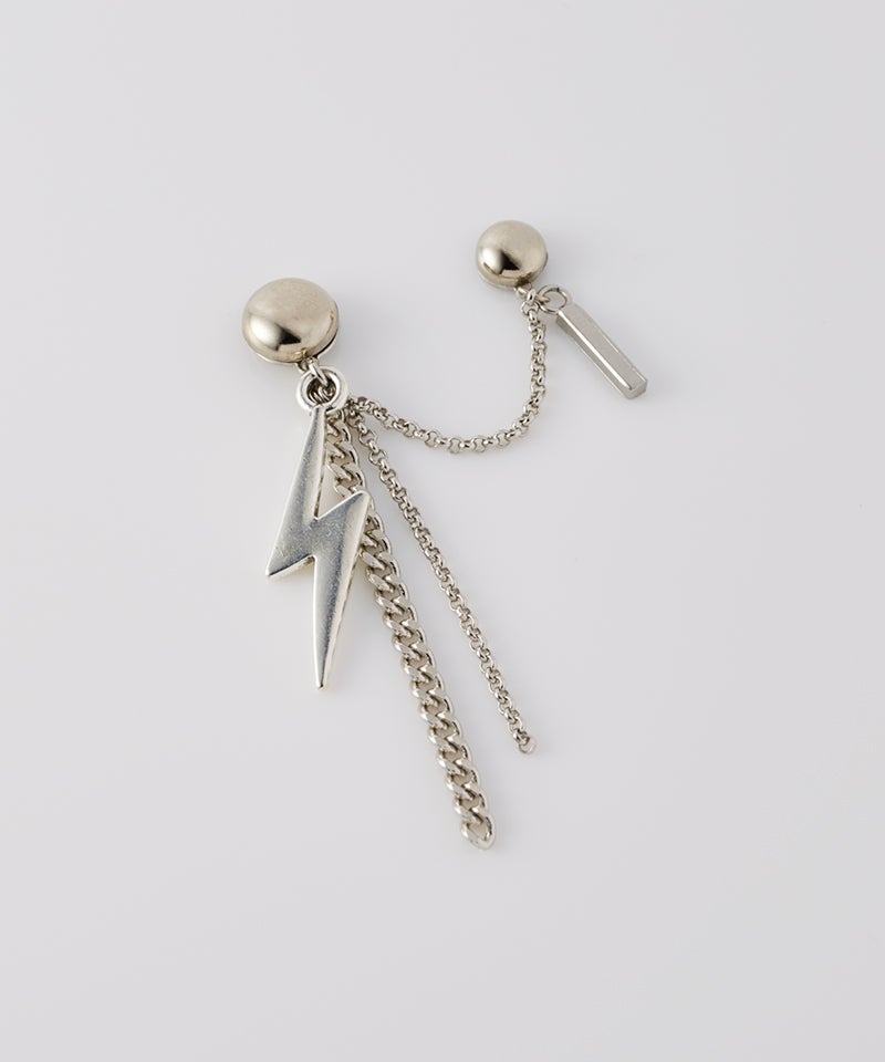 片耳用ピアス】シルバーノイズチェーン | Leange WEB SHOP