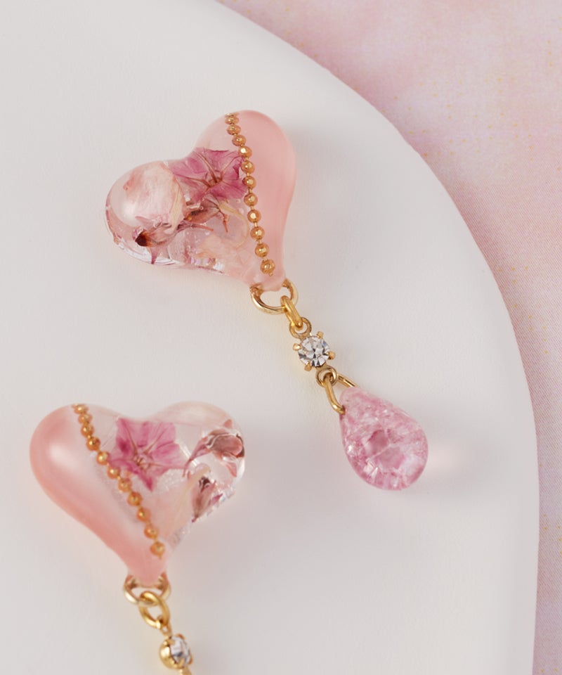 ピンククリアハート | Leange WEB SHOP